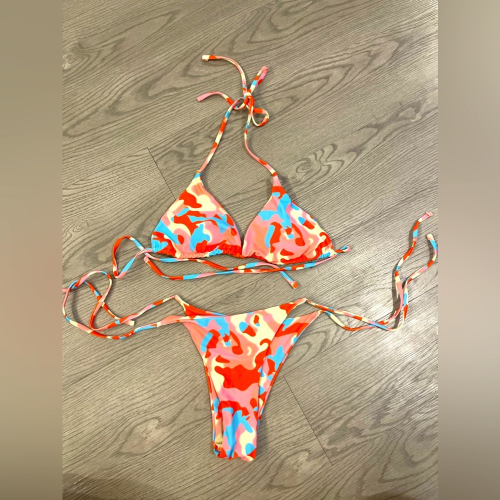 Camo swim suit